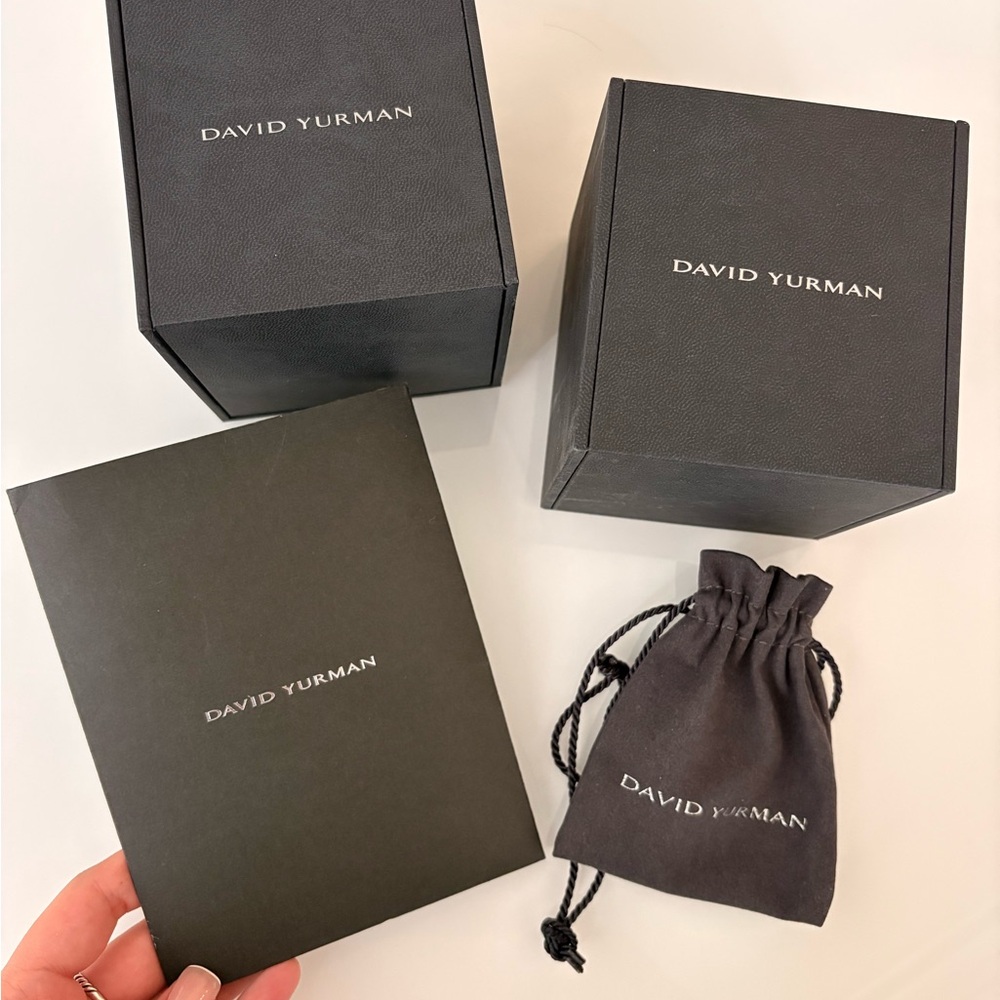 David Yurman Black Gift Set Packaging